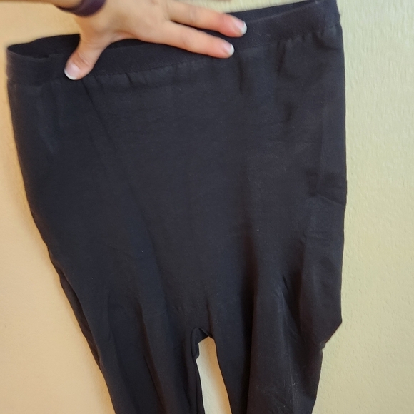 Assets by SPANX Maternity Black Leggings Tights 1X - Picture 7 of 10